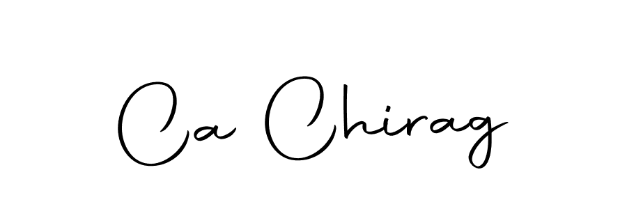 You can use this online signature creator to create a handwritten signature for the name Ca Chirag. This is the best online autograph maker. Ca Chirag signature style 10 images and pictures png