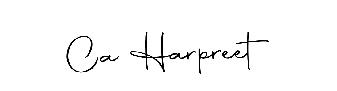 Use a signature maker to create a handwritten signature online. With this signature software, you can design (Autography-DOLnW) your own signature for name Ca Harpreet. Ca Harpreet signature style 10 images and pictures png