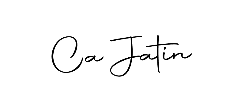 Ca Jatin stylish signature style. Best Handwritten Sign (Autography-DOLnW) for my name. Handwritten Signature Collection Ideas for my name Ca Jatin. Ca Jatin signature style 10 images and pictures png