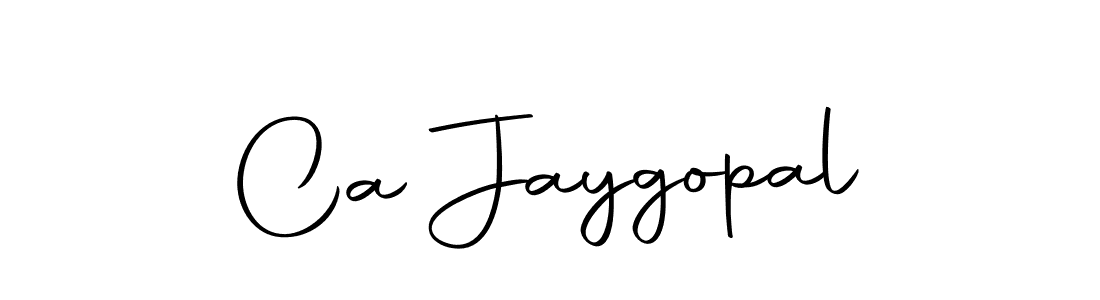How to make Ca Jaygopal name signature. Use Autography-DOLnW style for creating short signs online. This is the latest handwritten sign. Ca Jaygopal signature style 10 images and pictures png