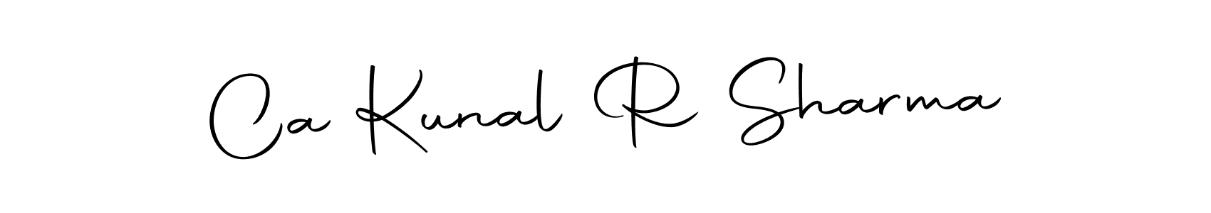It looks lik you need a new signature style for name Ca Kunal R Sharma. Design unique handwritten (Autography-DOLnW) signature with our free signature maker in just a few clicks. Ca Kunal R Sharma signature style 10 images and pictures png