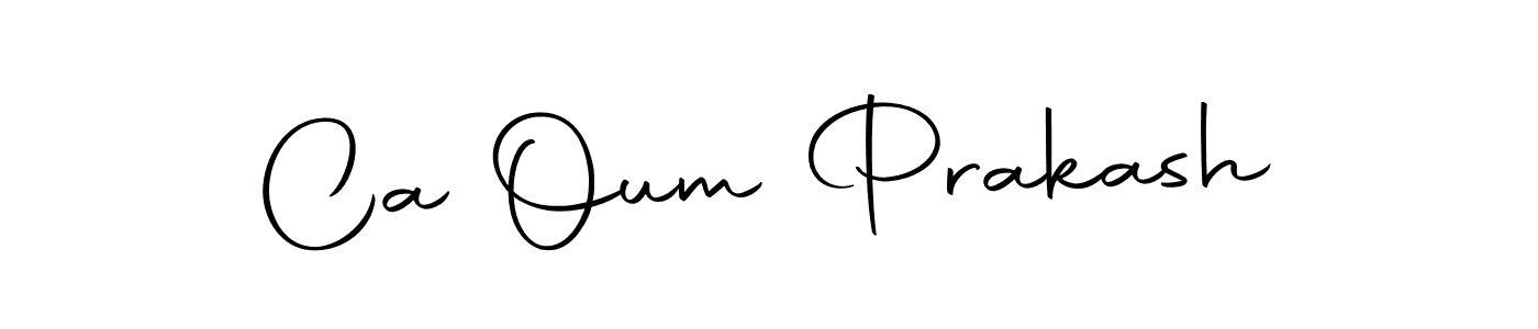 Create a beautiful signature design for name Ca Oum Prakash. With this signature (Autography-DOLnW) fonts, you can make a handwritten signature for free. Ca Oum Prakash signature style 10 images and pictures png