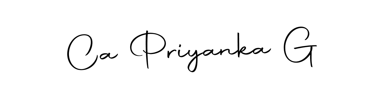 if you are searching for the best signature style for your name Ca Priyanka G. so please give up your signature search. here we have designed multiple signature styles  using Autography-DOLnW. Ca Priyanka G signature style 10 images and pictures png