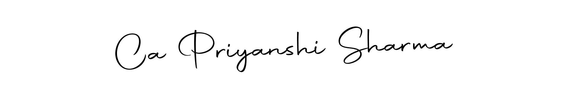 Ca Priyanshi Sharma stylish signature style. Best Handwritten Sign (Autography-DOLnW) for my name. Handwritten Signature Collection Ideas for my name Ca Priyanshi Sharma. Ca Priyanshi Sharma signature style 10 images and pictures png