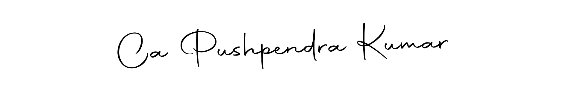Make a beautiful signature design for name Ca Pushpendra Kumar. Use this online signature maker to create a handwritten signature for free. Ca Pushpendra Kumar signature style 10 images and pictures png