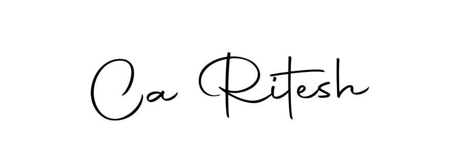 You should practise on your own different ways (Autography-DOLnW) to write your name (Ca Ritesh) in signature. don't let someone else do it for you. Ca Ritesh signature style 10 images and pictures png
