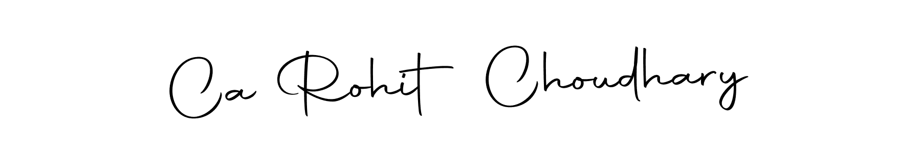 Make a beautiful signature design for name Ca Rohit Choudhary. With this signature (Autography-DOLnW) style, you can create a handwritten signature for free. Ca Rohit Choudhary signature style 10 images and pictures png