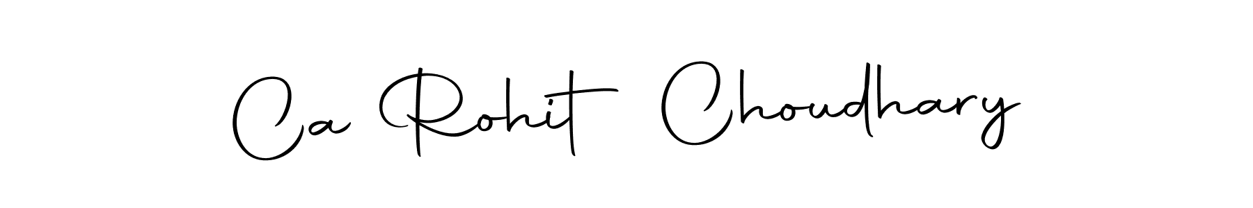 Make a beautiful signature design for name Ca Rohit Choudhary. With this signature (Autography-DOLnW) style, you can create a handwritten signature for free. Ca Rohit Choudhary signature style 10 images and pictures png