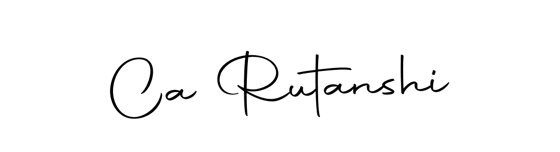 Ca Rutanshi stylish signature style. Best Handwritten Sign (Autography-DOLnW) for my name. Handwritten Signature Collection Ideas for my name Ca Rutanshi. Ca Rutanshi signature style 10 images and pictures png