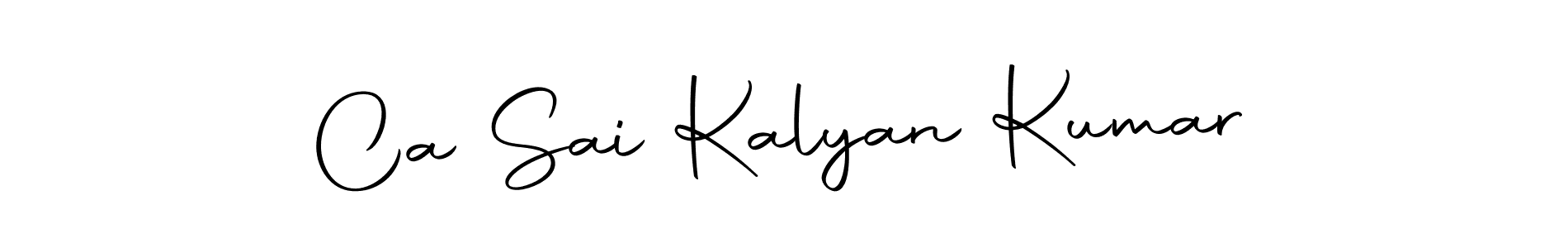 You can use this online signature creator to create a handwritten signature for the name Ca Sai Kalyan Kumar. This is the best online autograph maker. Ca Sai Kalyan Kumar signature style 10 images and pictures png