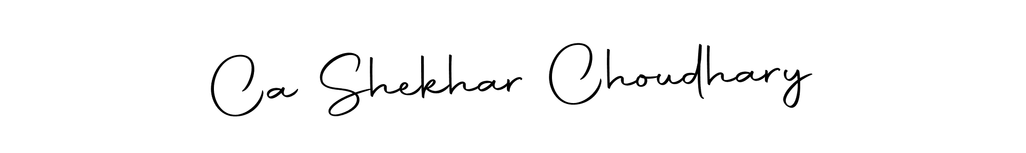 Use a signature maker to create a handwritten signature online. With this signature software, you can design (Autography-DOLnW) your own signature for name Ca Shekhar Choudhary. Ca Shekhar Choudhary signature style 10 images and pictures png