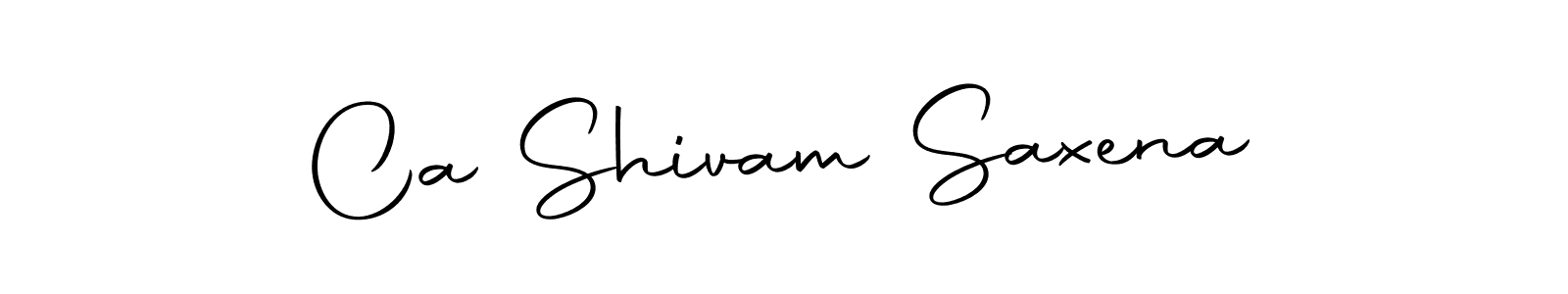 Also You can easily find your signature by using the search form. We will create Ca Shivam Saxena name handwritten signature images for you free of cost using Autography-DOLnW sign style. Ca Shivam Saxena signature style 10 images and pictures png