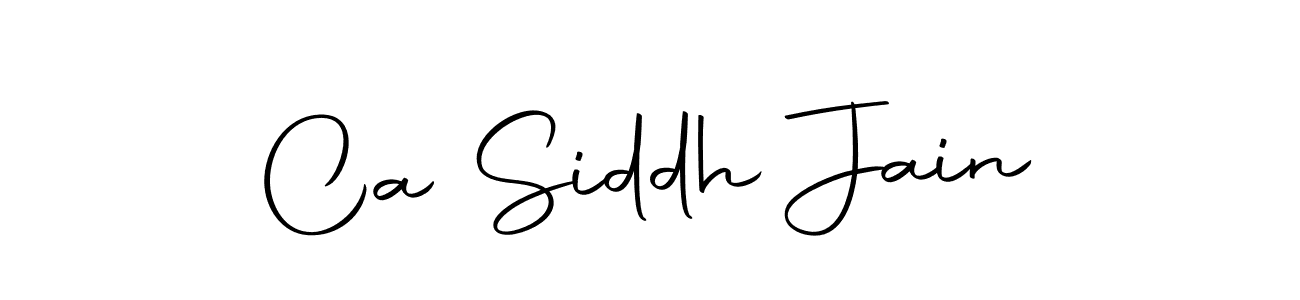 How to make Ca Siddh Jain signature? Autography-DOLnW is a professional autograph style. Create handwritten signature for Ca Siddh Jain name. Ca Siddh Jain signature style 10 images and pictures png