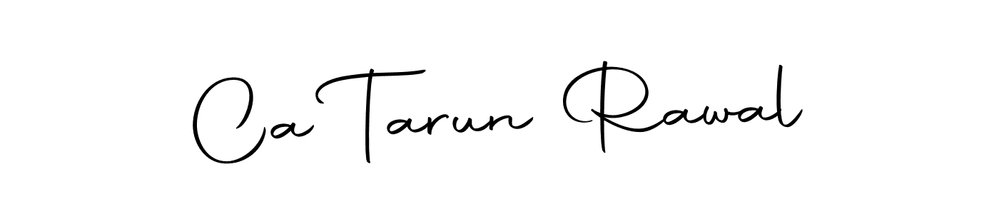 How to make Ca Tarun Rawal name signature. Use Autography-DOLnW style for creating short signs online. This is the latest handwritten sign. Ca Tarun Rawal signature style 10 images and pictures png
