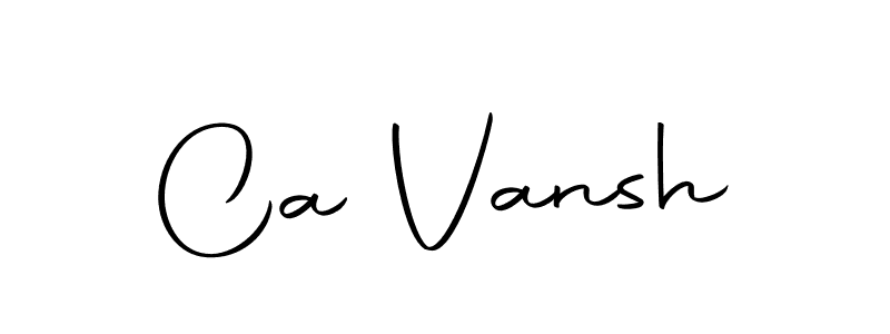 Make a short Ca Vansh signature style. Manage your documents anywhere anytime using Autography-DOLnW. Create and add eSignatures, submit forms, share and send files easily. Ca Vansh signature style 10 images and pictures png