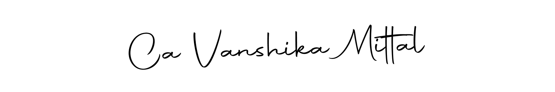 if you are searching for the best signature style for your name Ca Vanshika Mittal. so please give up your signature search. here we have designed multiple signature styles  using Autography-DOLnW. Ca Vanshika Mittal signature style 10 images and pictures png