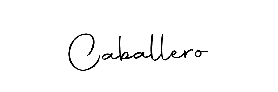 Make a beautiful signature design for name Caballero. With this signature (Autography-DOLnW) style, you can create a handwritten signature for free. Caballero signature style 10 images and pictures png