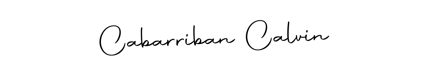 Also we have Cabarriban Calvin name is the best signature style. Create professional handwritten signature collection using Autography-DOLnW autograph style. Cabarriban Calvin signature style 10 images and pictures png