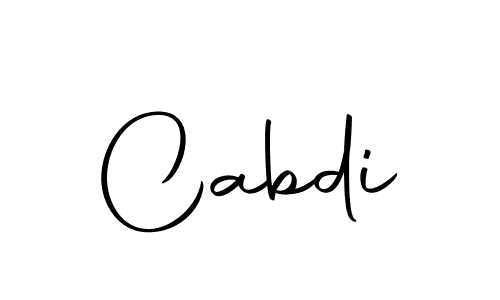 How to make Cabdi name signature. Use Autography-DOLnW style for creating short signs online. This is the latest handwritten sign. Cabdi signature style 10 images and pictures png