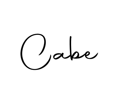 Use a signature maker to create a handwritten signature online. With this signature software, you can design (Autography-DOLnW) your own signature for name Cabe. Cabe signature style 10 images and pictures png