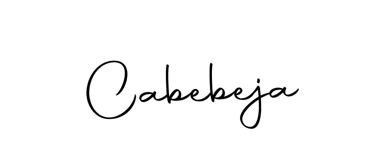 Create a beautiful signature design for name Cabebeja. With this signature (Autography-DOLnW) fonts, you can make a handwritten signature for free. Cabebeja signature style 10 images and pictures png