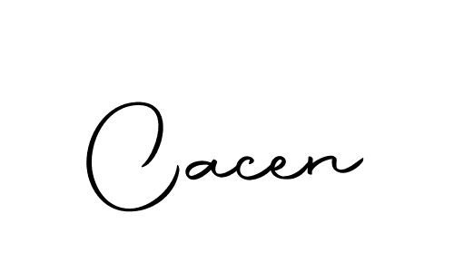 How to make Cacen name signature. Use Autography-DOLnW style for creating short signs online. This is the latest handwritten sign. Cacen signature style 10 images and pictures png