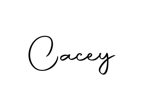 Design your own signature with our free online signature maker. With this signature software, you can create a handwritten (Autography-DOLnW) signature for name Cacey. Cacey signature style 10 images and pictures png