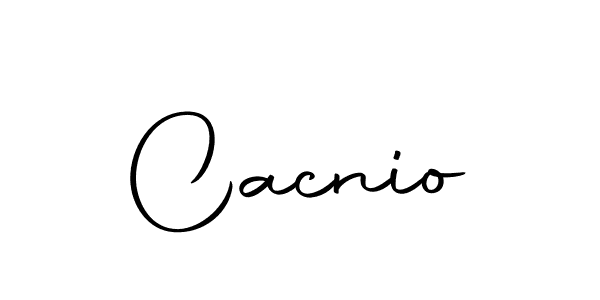 How to make Cacnio name signature. Use Autography-DOLnW style for creating short signs online. This is the latest handwritten sign. Cacnio signature style 10 images and pictures png