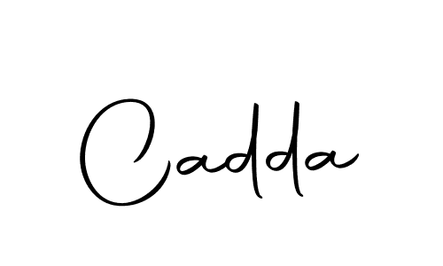 Make a beautiful signature design for name Cadda. Use this online signature maker to create a handwritten signature for free. Cadda signature style 10 images and pictures png