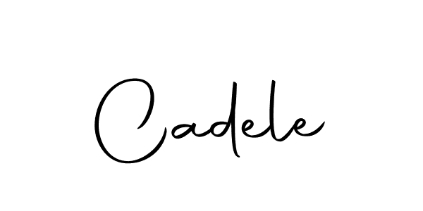 Make a beautiful signature design for name Cadele. With this signature (Autography-DOLnW) style, you can create a handwritten signature for free. Cadele signature style 10 images and pictures png