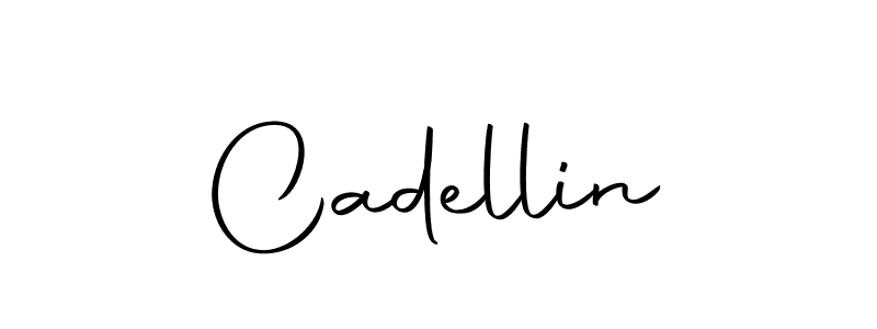 You should practise on your own different ways (Autography-DOLnW) to write your name (Cadellin) in signature. don't let someone else do it for you. Cadellin signature style 10 images and pictures png