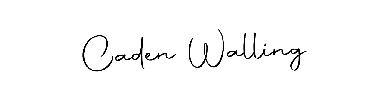 Design your own signature with our free online signature maker. With this signature software, you can create a handwritten (Autography-DOLnW) signature for name Caden Walling. Caden Walling signature style 10 images and pictures png