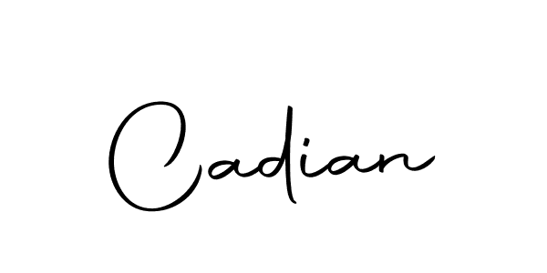 Design your own signature with our free online signature maker. With this signature software, you can create a handwritten (Autography-DOLnW) signature for name Cadian. Cadian signature style 10 images and pictures png