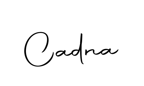 Create a beautiful signature design for name Cadna. With this signature (Autography-DOLnW) fonts, you can make a handwritten signature for free. Cadna signature style 10 images and pictures png