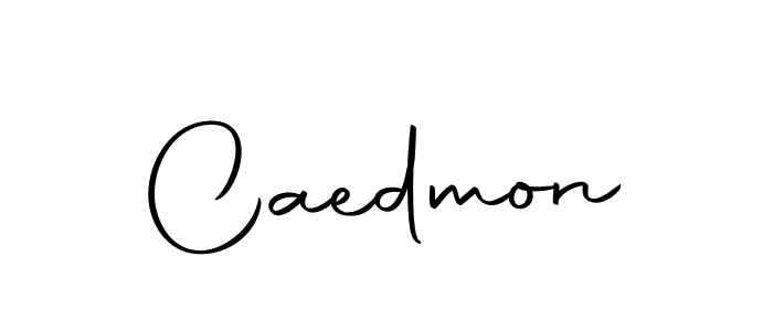 Create a beautiful signature design for name Caedmon. With this signature (Autography-DOLnW) fonts, you can make a handwritten signature for free. Caedmon signature style 10 images and pictures png