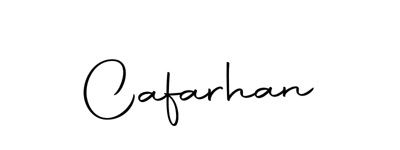 Make a beautiful signature design for name Cafarhan. Use this online signature maker to create a handwritten signature for free. Cafarhan signature style 10 images and pictures png