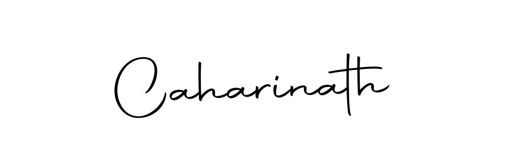 Create a beautiful signature design for name Caharinath. With this signature (Autography-DOLnW) fonts, you can make a handwritten signature for free. Caharinath signature style 10 images and pictures png