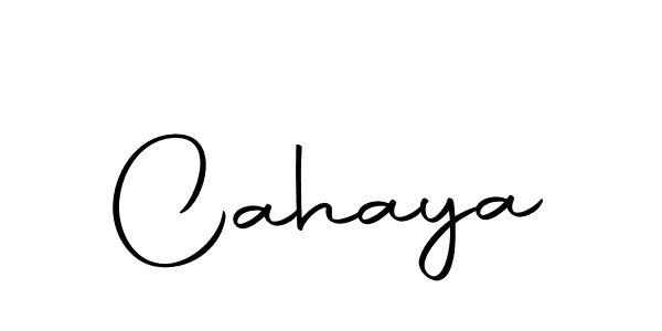 How to make Cahaya signature? Autography-DOLnW is a professional autograph style. Create handwritten signature for Cahaya name. Cahaya signature style 10 images and pictures png