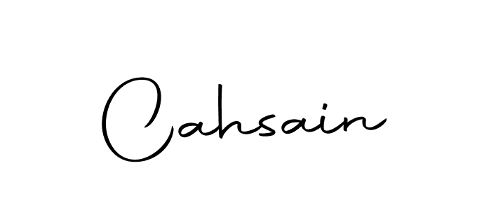The best way (Autography-DOLnW) to make a short signature is to pick only two or three words in your name. The name Cahsain include a total of six letters. For converting this name. Cahsain signature style 10 images and pictures png