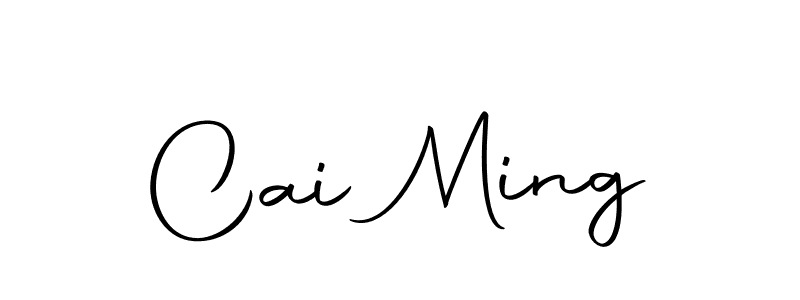 How to make Cai Ming name signature. Use Autography-DOLnW style for creating short signs online. This is the latest handwritten sign. Cai Ming signature style 10 images and pictures png