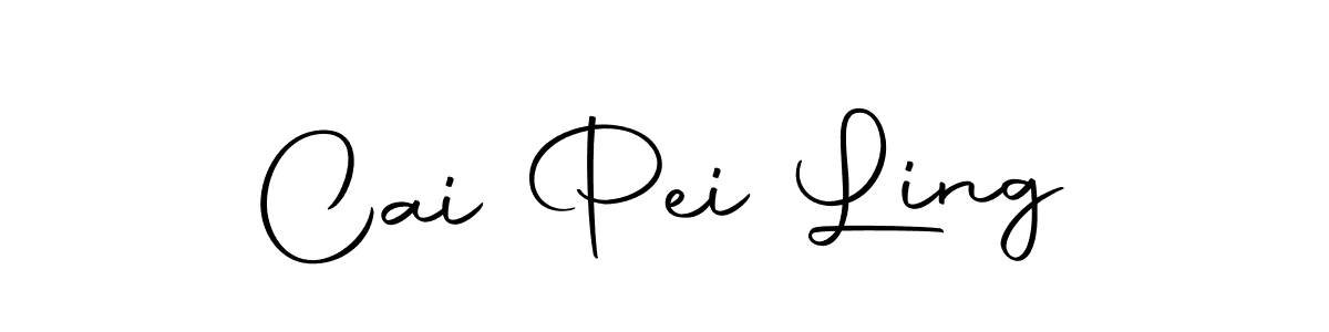 Design your own signature with our free online signature maker. With this signature software, you can create a handwritten (Autography-DOLnW) signature for name Cai Pei Ling. Cai Pei Ling signature style 10 images and pictures png