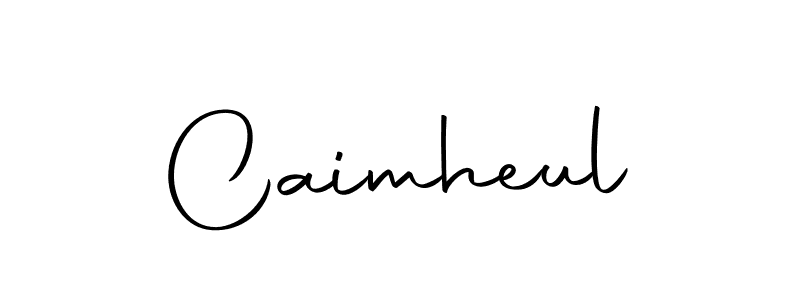 You should practise on your own different ways (Autography-DOLnW) to write your name (Caimheul) in signature. don't let someone else do it for you. Caimheul signature style 10 images and pictures png