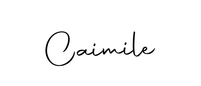 The best way (Autography-DOLnW) to make a short signature is to pick only two or three words in your name. The name Caimile include a total of six letters. For converting this name. Caimile signature style 10 images and pictures png