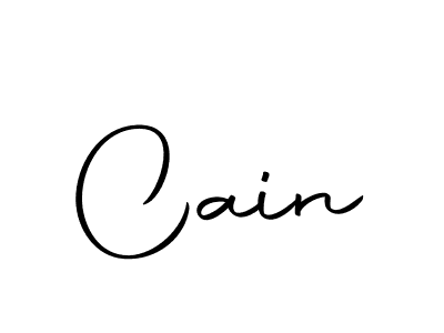 How to make Cain signature? Autography-DOLnW is a professional autograph style. Create handwritten signature for Cain name. Cain signature style 10 images and pictures png