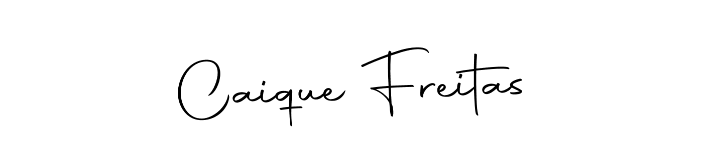 Create a beautiful signature design for name Caique Freitas. With this signature (Autography-DOLnW) fonts, you can make a handwritten signature for free. Caique Freitas signature style 10 images and pictures png