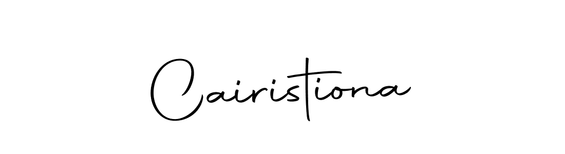 Cairistiona stylish signature style. Best Handwritten Sign (Autography-DOLnW) for my name. Handwritten Signature Collection Ideas for my name Cairistiona. Cairistiona signature style 10 images and pictures png