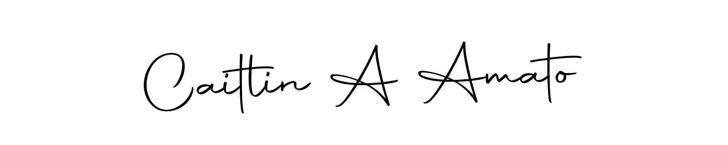 Design your own signature with our free online signature maker. With this signature software, you can create a handwritten (Autography-DOLnW) signature for name Caitlin A Amato. Caitlin A Amato signature style 10 images and pictures png