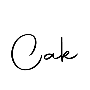 How to make Cak signature? Autography-DOLnW is a professional autograph style. Create handwritten signature for Cak name. Cak signature style 10 images and pictures png