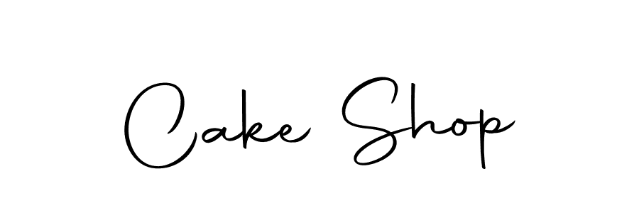 Create a beautiful signature design for name Cake Shop. With this signature (Autography-DOLnW) fonts, you can make a handwritten signature for free. Cake Shop signature style 10 images and pictures png
