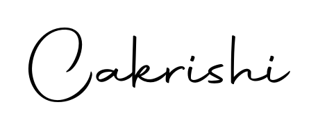 A stylish, flowing autograph style designed for name Cakrishi using Autography-DOLnW typography. Perfect for digital creative projects. Cakrishi signature style 10 images and pictures png